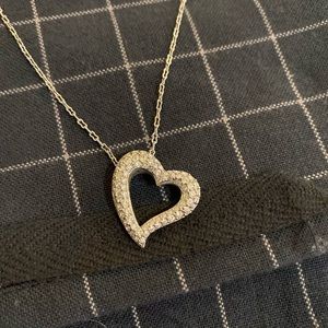 Swarovski heart necklace